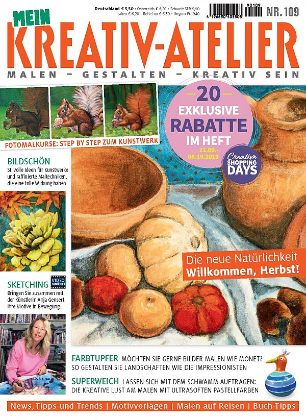 Cover Zeitschrift Mein Creativ Atelier